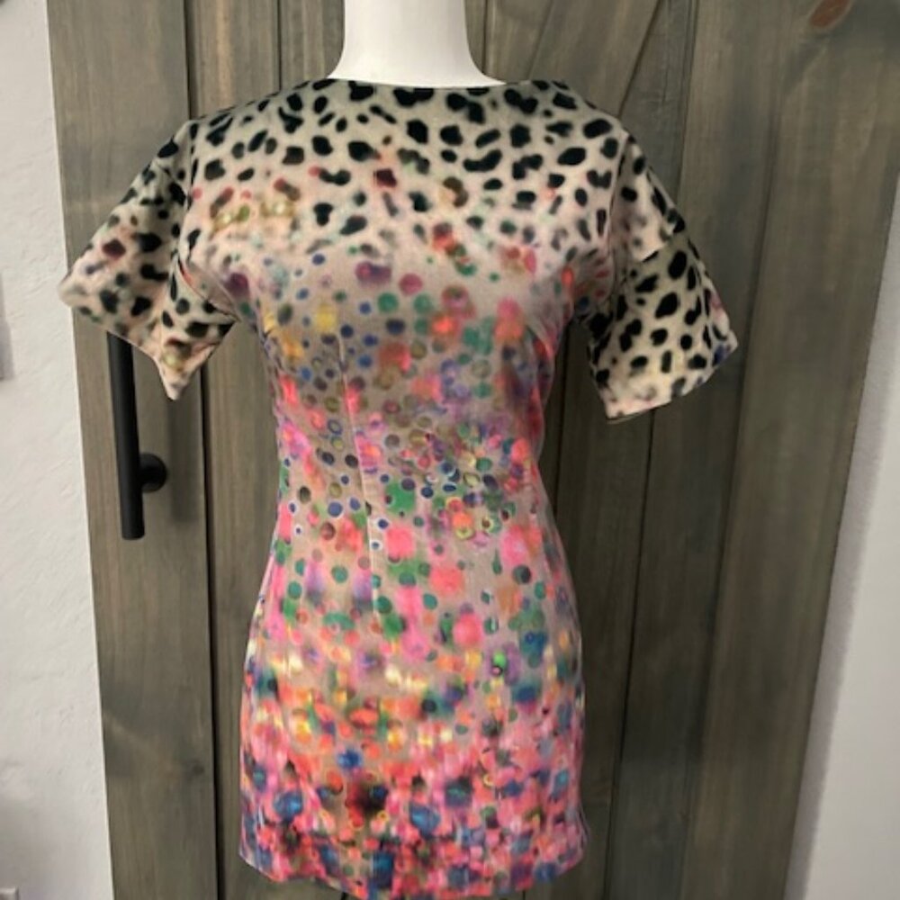 H&M Multicolor Asymmetrical Dress